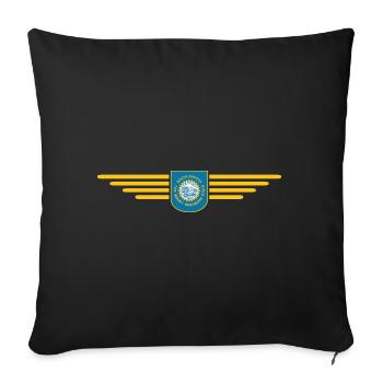 South Dakota Fan T-Shirt – Für echte Fans! - Sofakissenbezug 45 x 45 cm - Schwarz - Vorne