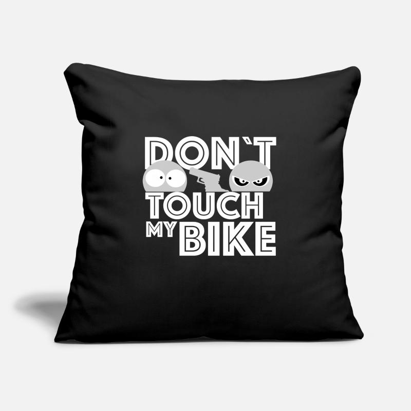 Dont touch my Bike - Der Junge mit der Pistole Sofakissenbezug 45 x 45 cm