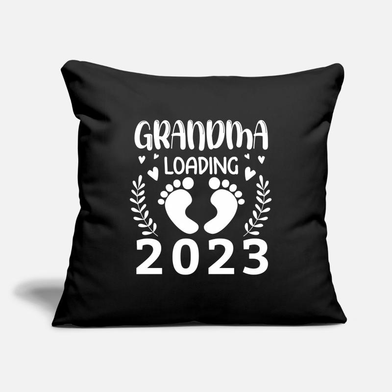 Werdende Oma 2023 Oma loading 2023 Sofakissenbezug 45 x 45 cm