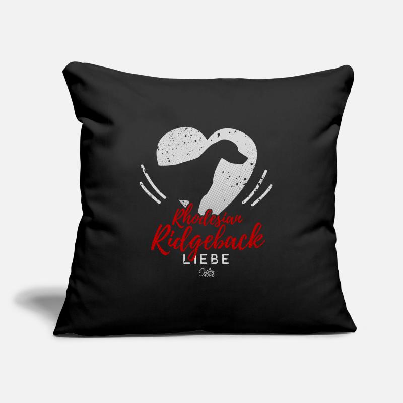 Rhodesian Ridgeback Liebe mit Herz Sofakissenbezug 45 x 45 cm