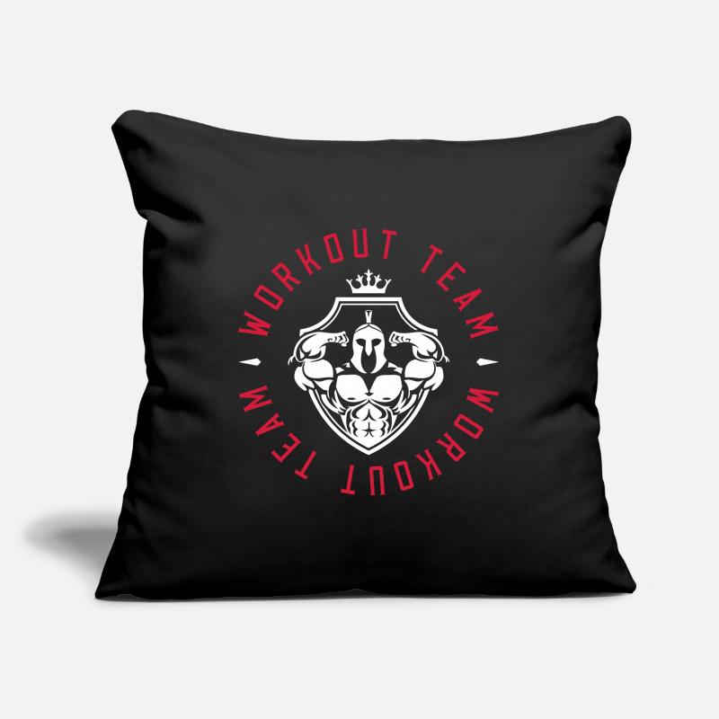 spartan emblem workout team Sofa pillowcase 17,3'' x 17,3'' (45 x 45 cm)