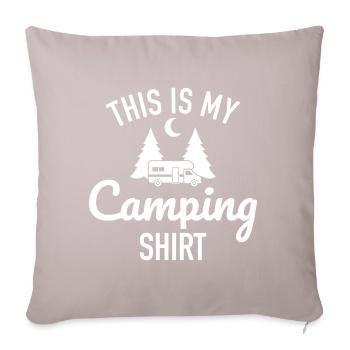 Camper - Sofa pillowcase 17,3'' x 17,3'' (45 x 45 cm) - light taupe - Front