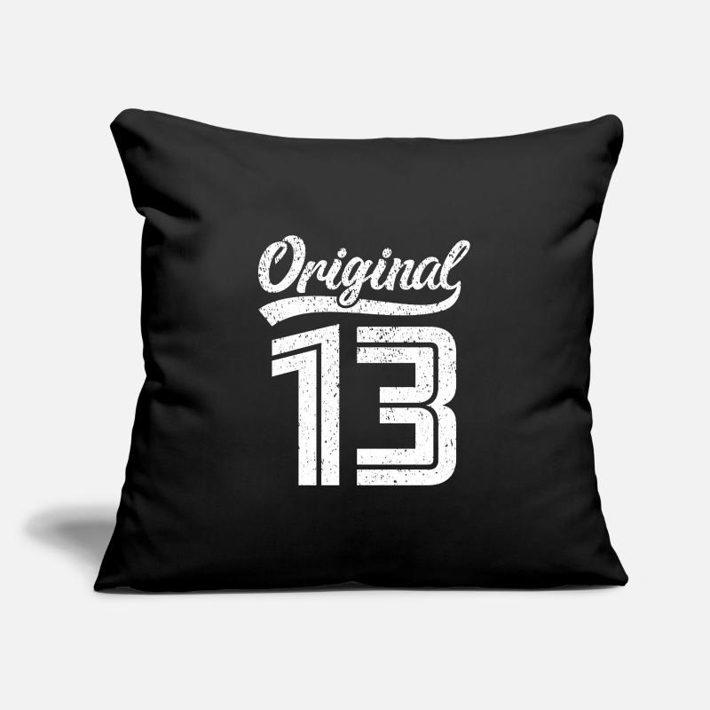 2013 Original 13 born 2013 Sofa pillowcase 17,3'' x 17,3'' (45 x 45 cm)