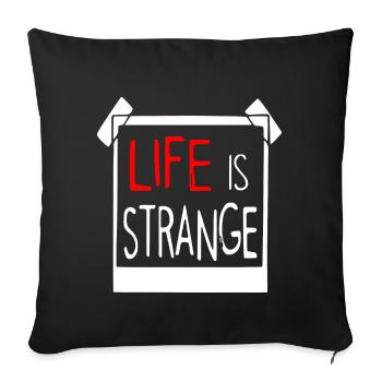 Life ist Strange - Sofakissenbezug 45 x 45 cm - Schwarz - Vorne