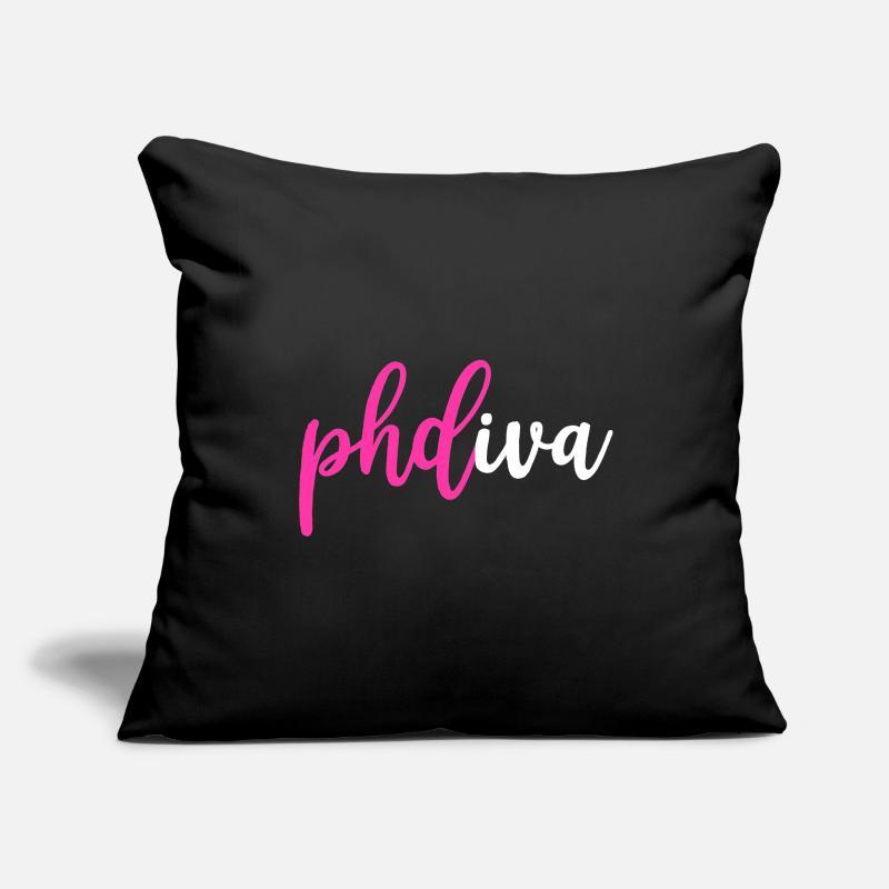 Phd diva Abschluss Geschenk Sofakissenbezug 45 x 45 cm