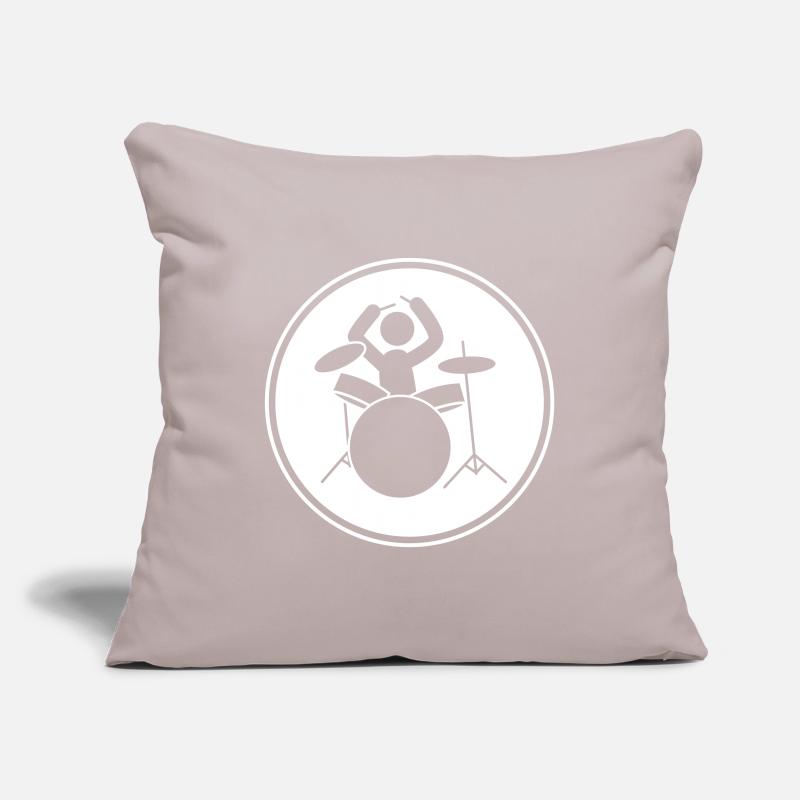 drummer drums Sofa pillowcase 17,3'' x 17,3'' (45 x 45 cm)