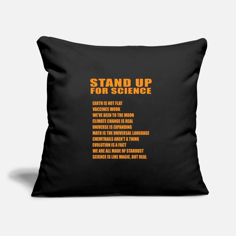 Science saying student university gift Sofa pillowcase 17,3'' x 17,3'' (45 x 45 cm)
