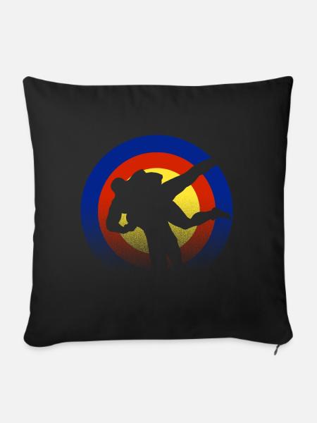 Ringer - Sofakissenbezug 45 x 45 cm - Schwarz