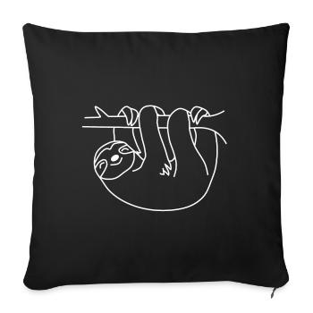 indolence - Housse de coussin décorative 45 x 45 cm - noir - Devant