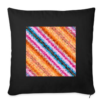 Coming Your Way - Sofa pillowcase 17,3'' x 17,3'' (45 x 45 cm) - black - Front