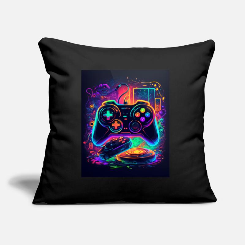 C’est l’heure du jeu : pas de temps pour les perdants Housse de coussin décorative 45 x 45 cm