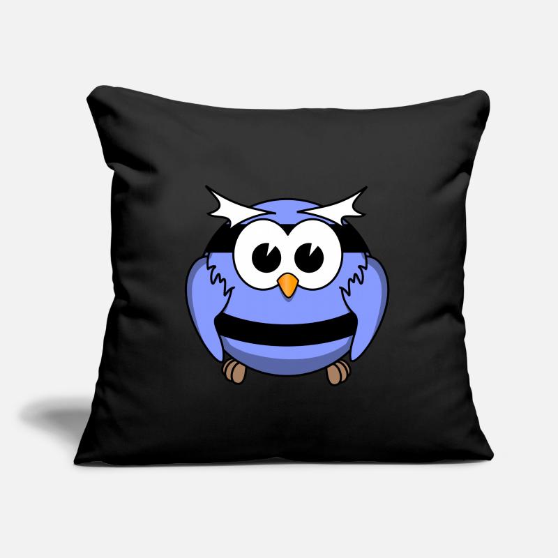 Ninja Eule Sofakissenbezug 45 x 45 cm