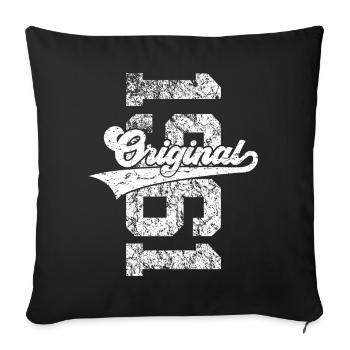 65E ANNIVERSAIRE ORIGINAL 1961 - Housse de coussin décorative 45 x 45 cm - noir - Devant