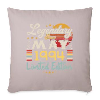 Legendary since May 1994 Limited Edition - Sofa pillowcase 17,3'' x 17,3'' (45 x 45 cm) - light taupe - Front