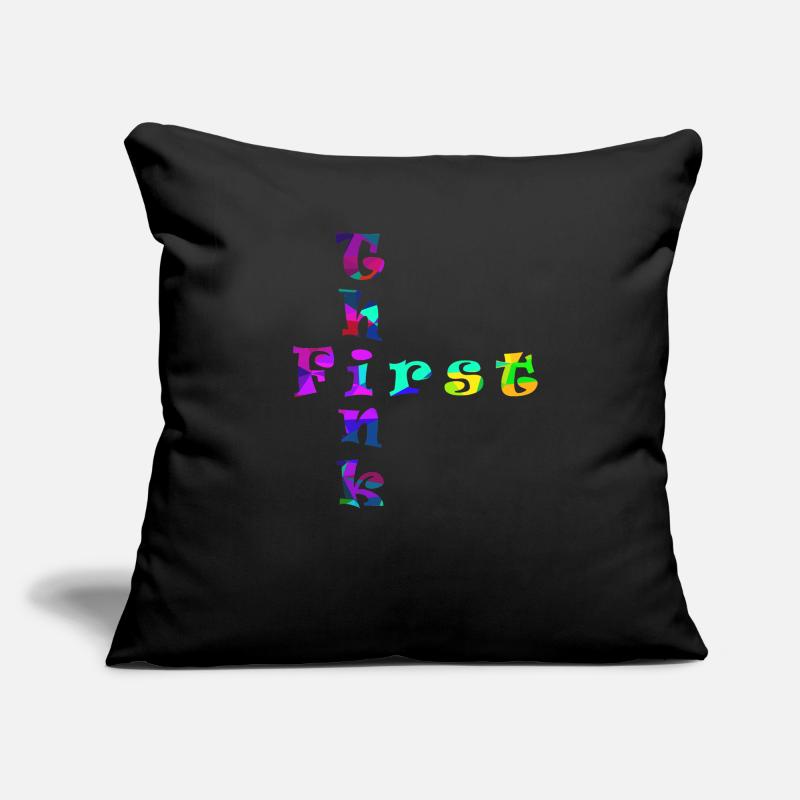 Think First Sofa pillowcase 17,3'' x 17,3'' (45 x 45 cm)