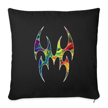 Marbre Alien Spider - Housse de coussin décorative 45 x 45 cm - noir - Devant