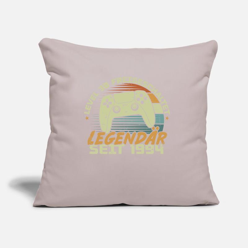 Level 30 freigeschaltet 1994, Geburtstagsgeschenk Sofakissenbezug 45 x 45 cm