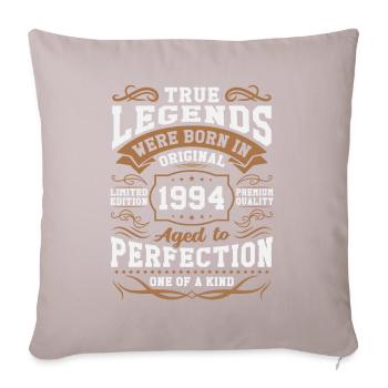 Legends Born in 1994 - Sofa pillowcase 17,3'' x 17,3'' (45 x 45 cm) - light taupe - Front