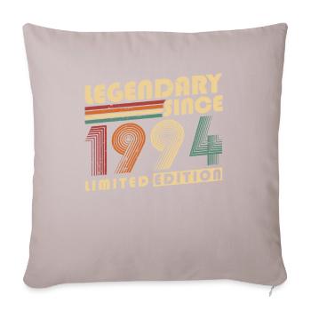 Legendary Since 1994 Vintage Birthday Gift - Sofa pillowcase 17,3'' x 17,3'' (45 x 45 cm) - light taupe - Front