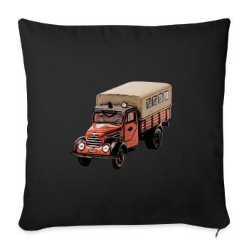 Service d'incendie Robur Garant - Housse de coussin décorative 45 x 45 cm - noir - Devant
