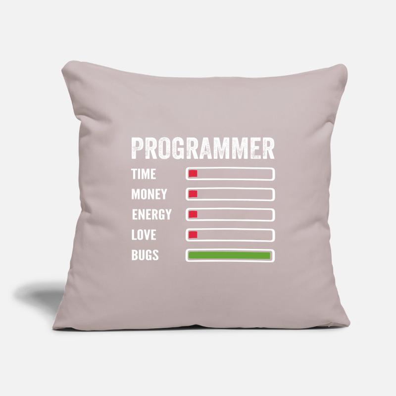 Entwickler Humor Programmierer Programmierer Programmierer Sofakissenbezug 45 x 45 cm