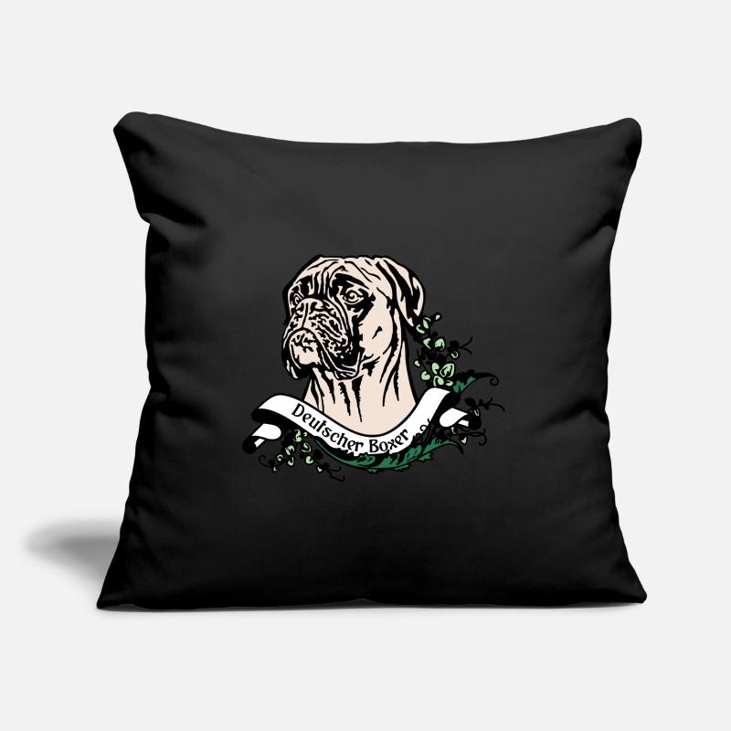 BOXER colored around 1900 Sofa pillowcase 17,3'' x 17,3'' (45 x 45 cm)