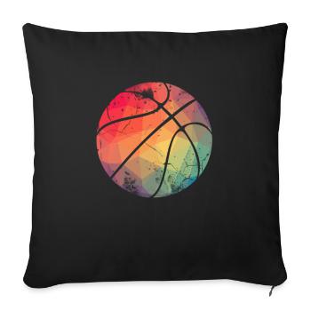 Basketball Basketballer Bball Baller Gift - Sofa pillowcase 17,3'' x 17,3'' (45 x 45 cm) - black - Front