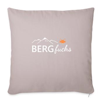 Mountain fox - Sofa pillowcase 17,3'' x 17,3'' (45 x 45 cm) - light taupe - Front