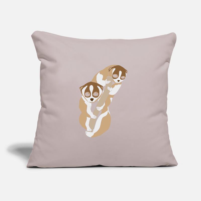Slow Loris Sofa pillowcase 17,3'' x 17,3'' (45 x 45 cm)