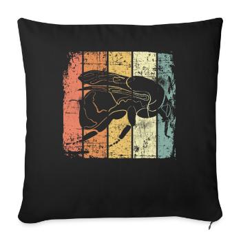 Hummel Umweltschutz - Sofakissenbezug 45 x 45 cm - Schwarz - Vorne