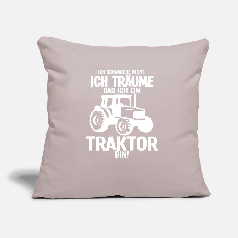 Ich Träume Das Ich Ein Traktor Bin Sofakissenbezug 45 x 45 cm