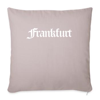 Frankfurt - Sofa pillowcase 17,3'' x 17,3'' (45 x 45 cm) - light taupe - Front