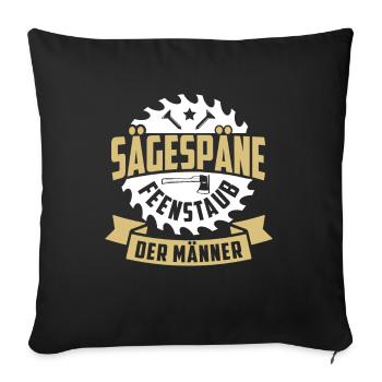 Sawdust Men's Fairy Dust - Sofa pillowcase 17,3'' x 17,3'' (45 x 45 cm) - black - Front