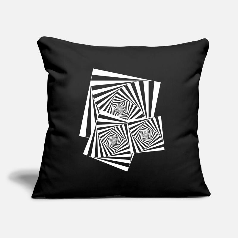 Techno Housse de coussin décorative 45 x 45 cm