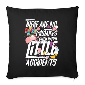 Artist Painter Painting Art Painting Art Painter - Sofa pillowcase 17,3'' x 17,3'' (45 x 45 cm) - black - Front