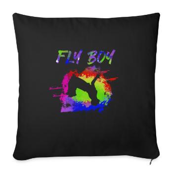 Breakdance Bboying Gift I Breakdancing - Sofa pillowcase 17,3'' x 17,3'' (45 x 45 cm) - black - Front