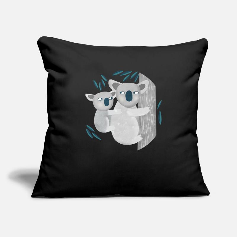 Koala Housse de coussin décorative 45 x 45 cm
