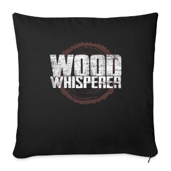 lumberjack - Sofa pillowcase 17,3'' x 17,3'' (45 x 45 cm) - black - Front