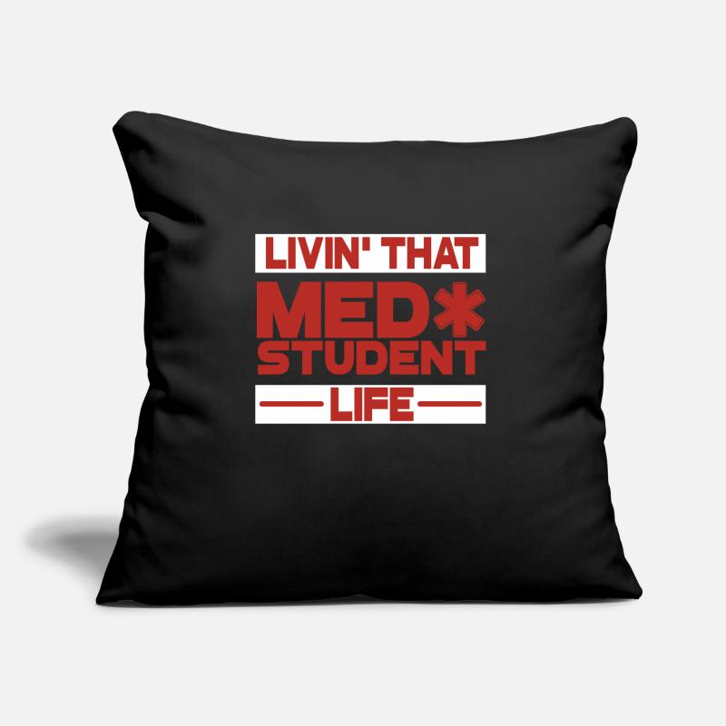 Medicine student Sofa pillowcase 17,3'' x 17,3'' (45 x 45 cm)