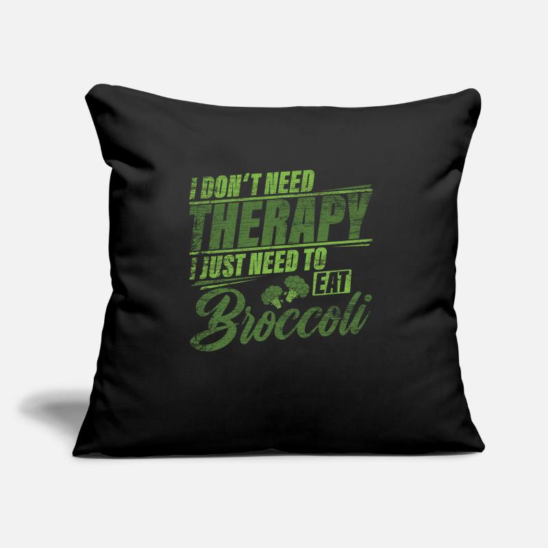 broccoli Sofa pillowcase 17,3'' x 17,3'' (45 x 45 cm)