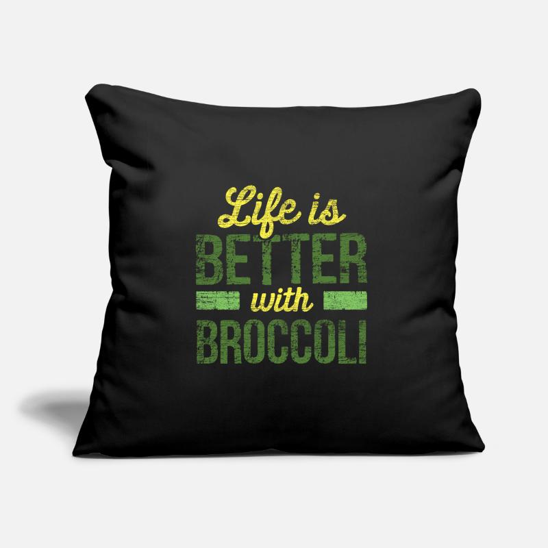 broccoli Sofa pillowcase 17,3'' x 17,3'' (45 x 45 cm)