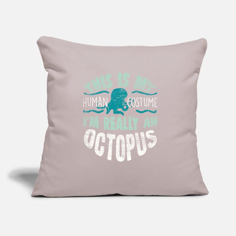 Octopus Sofa pillowcase 17,3'' x 17,3'' (45 x 45 cm)