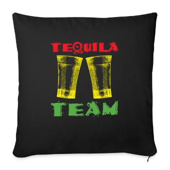 Tequila - Housse de coussin décorative 45 x 45 cm - noir - Devant