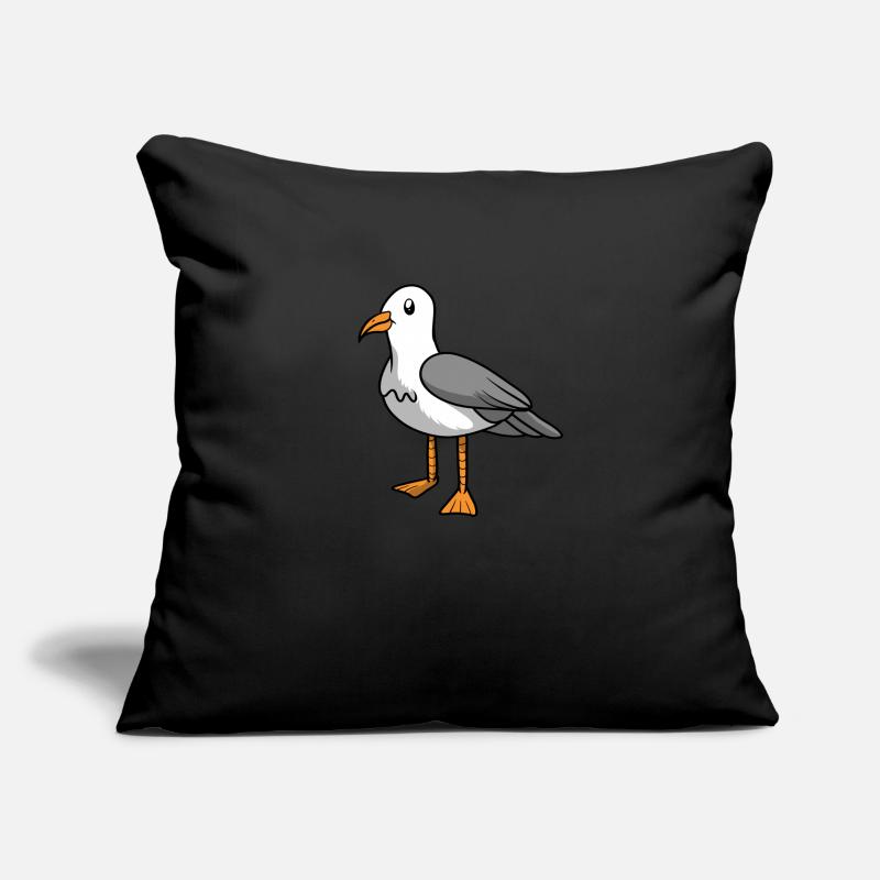 Möwe Seemöwe Sofakissenbezug 45 x 45 cm