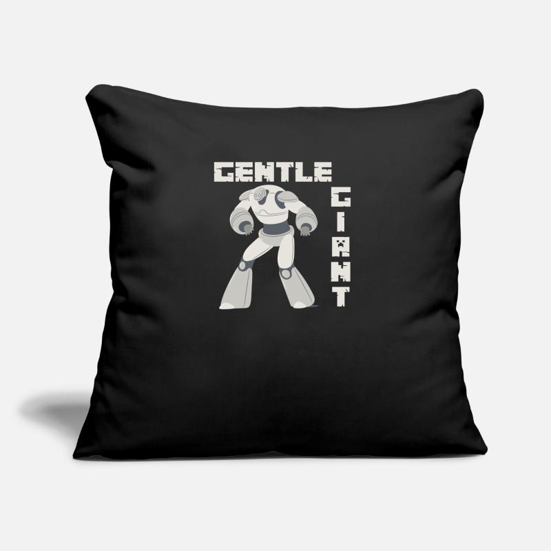 Gentil géant Housse de coussin décorative 45 x 45 cm