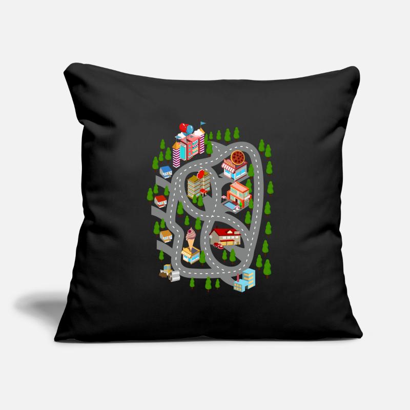 Auto Spiel Matte Papa Tag Geschenk Sofakissenbezug 45 x 45 cm