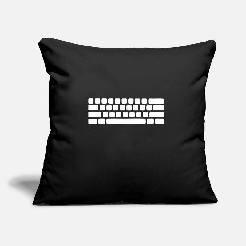 Computer keyboard Sofa pillowcase 17,3'' x 17,3'' (45 x 45 cm)