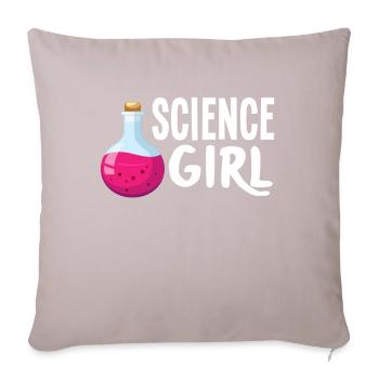Science chimiste drôle de chimie - Housse de coussin décorative 45 x 45 cm - taupe clair - Devant
