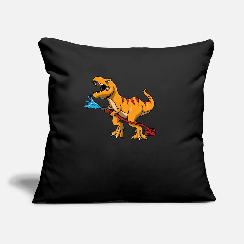 Pompier pompier pompier Housse de coussin décorative 45 x 45 cm