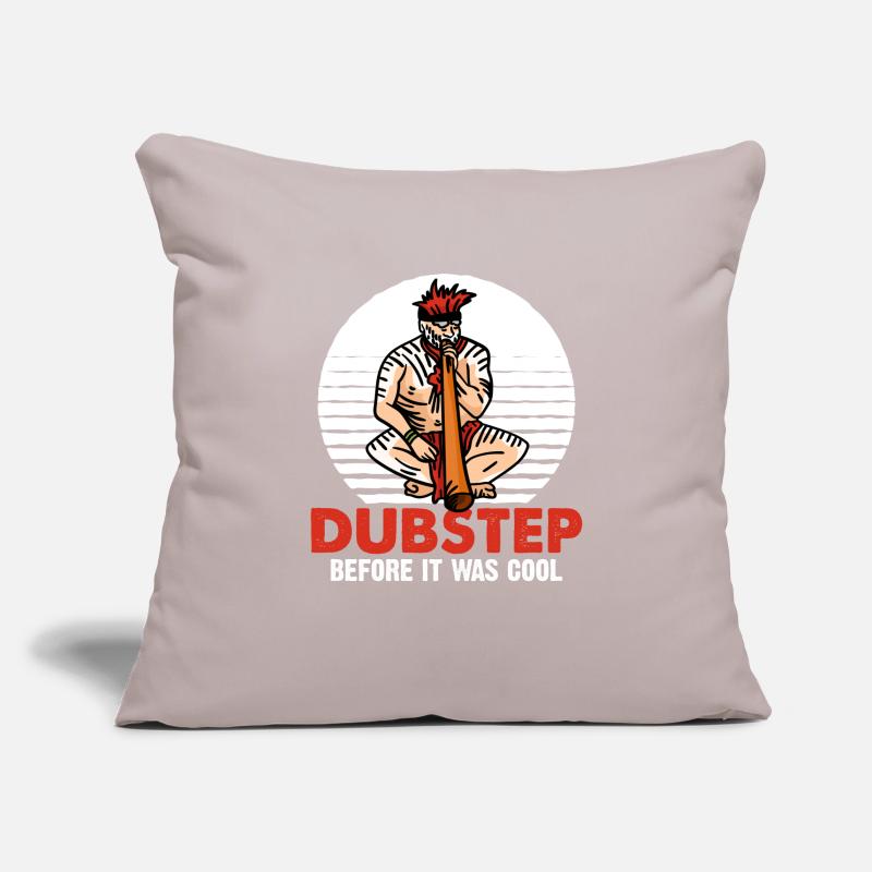 Didgeridoo Dubstep before it was cool Sofa pillowcase 17,3'' x 17,3'' (45 x 45 cm)